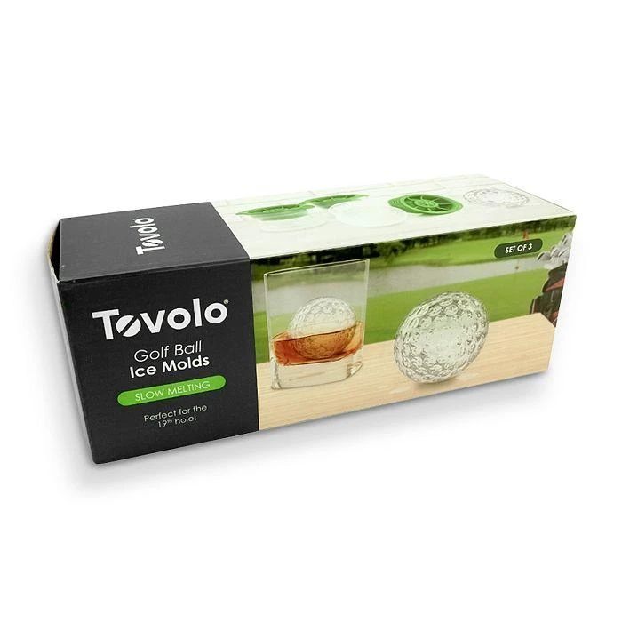 商品Tovolo|Golf Ball Ice Molds, Set of 2,价格¥83,第2张图片详细描述