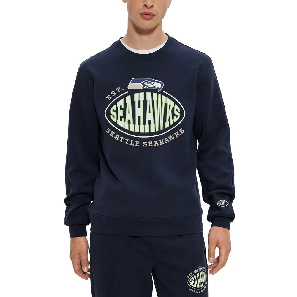 商品Hugo Boss|Men's BOSS x NFL Sweatshirt,价格¥1037,第1张图片