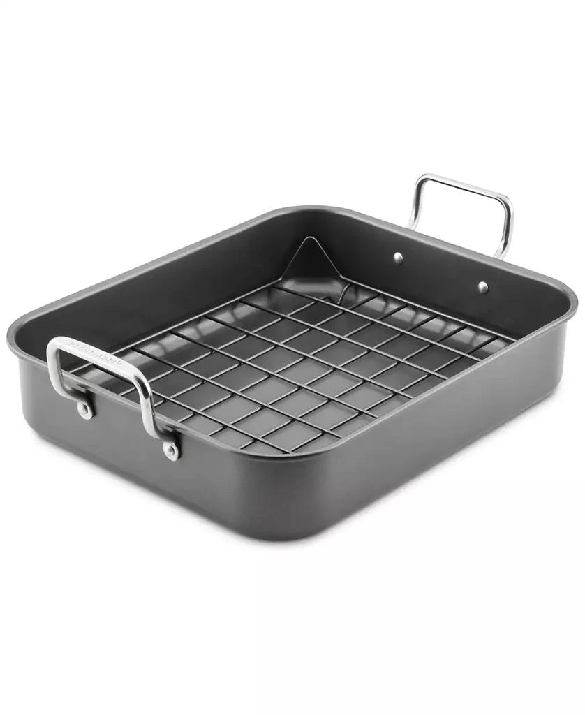 商品Rachael Ray|Nonstick Roasting Pan with Reversible Rack,价格¥617,第1张图片