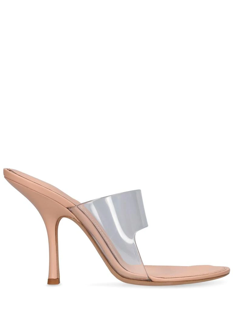 商品Alexander Wang|105mm Nude Pvc High Heel Sandals,价格¥1859,第1张图片