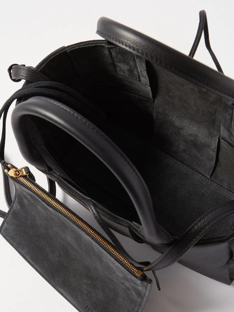 商品Bottega Veneta|Arco mini Intrecciato-leather tote bag,价格¥24808,第5张图片详细描述