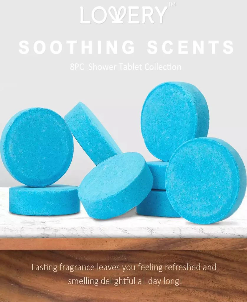 商品Lovery|Natural Shower Steamers Body Care Set, Aromatherapy Shower Vapor Tablets, Birthday and Thank You Gifts, 8 Piece,价格¥185,第4张图片详细描述