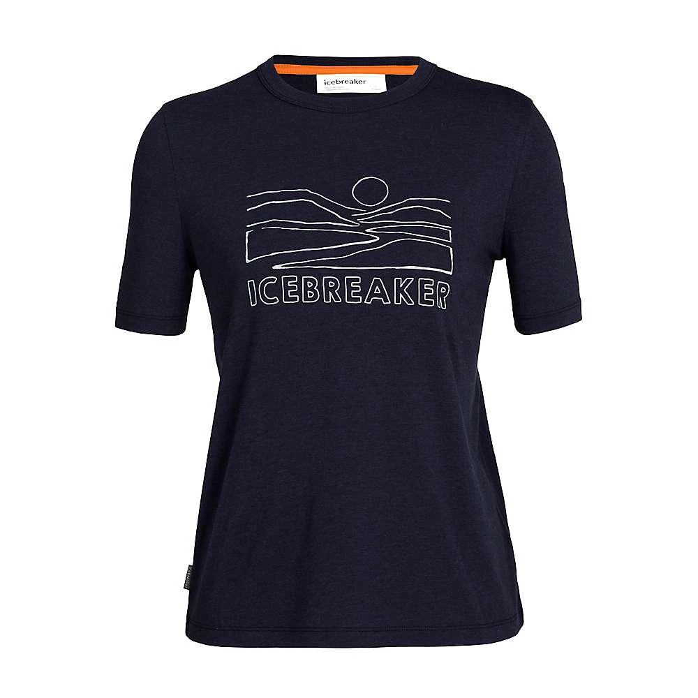 商品Icebreaker|Women's Central SS Tee - Icebreaker Sunset,价格¥284,第3张图片详细描述