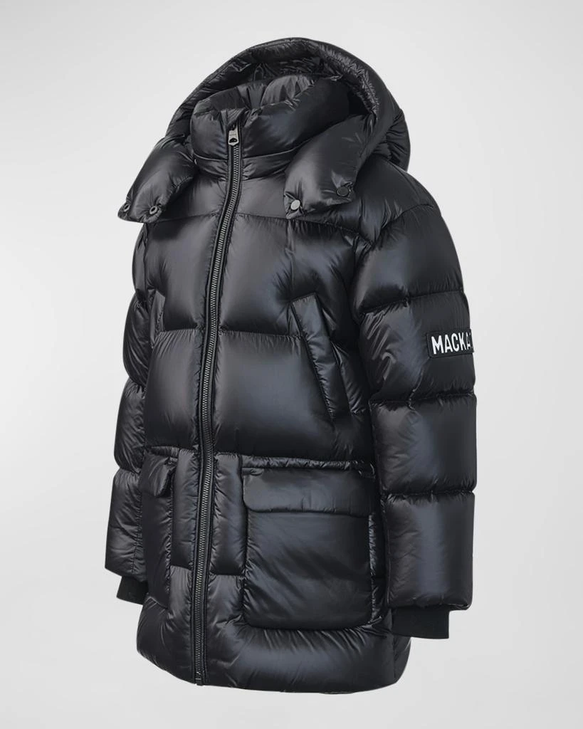 商品Mackage|Kid's Kennie Puffer Hooded Parker,价格¥3867,第2张图片详细描述