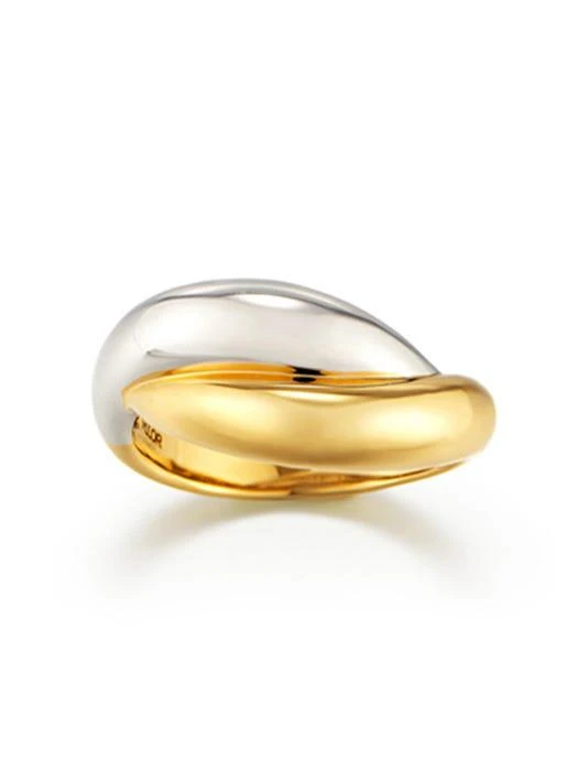 商品hyeres-lor|Etrev 14K Dual Combi Ring WG M HL2R09011C4,价格¥6014,第3张图片详细描述