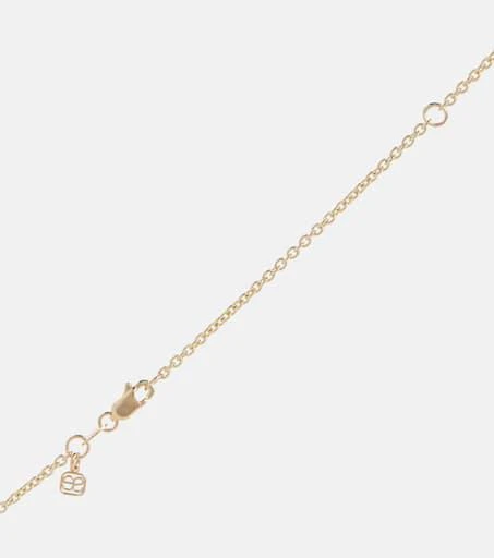商品Sydney Evan|Evil Eye Luck 14kt yellow gold necklace with diamonds,价格¥15760,第2张图片详细描述