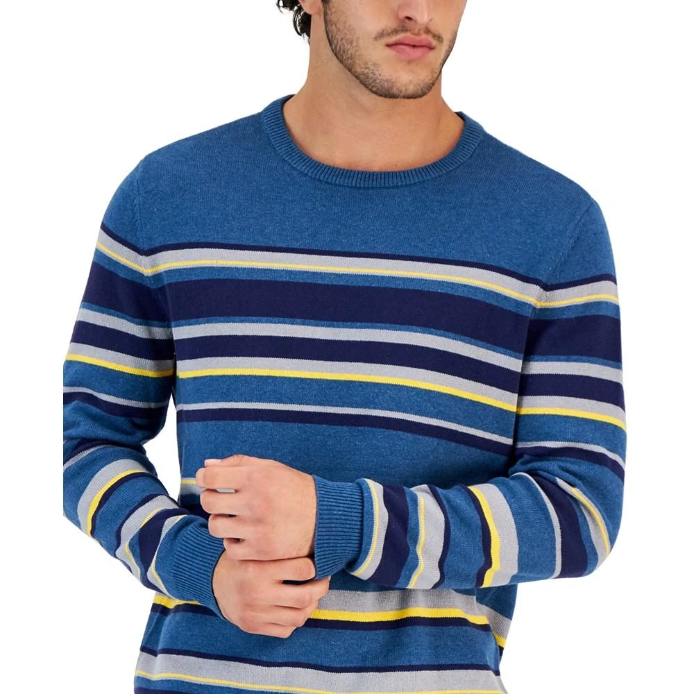 商品Club Room|Men's Lawry Stripe Sweater, Created for Macy's,价格¥93,第3张图片详细描述