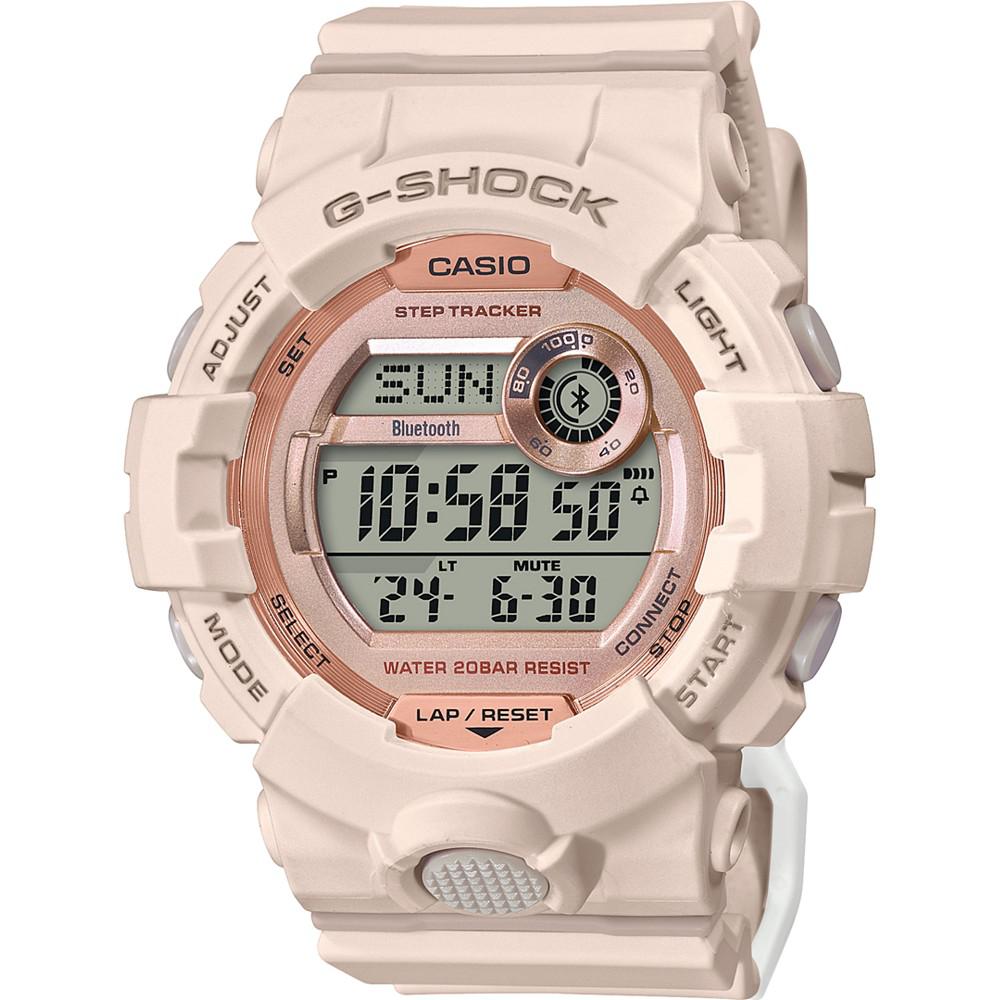 Women's Digital Power Trainer Blush Resin Strap Watch 45.2mm商品第1张图片规格展示