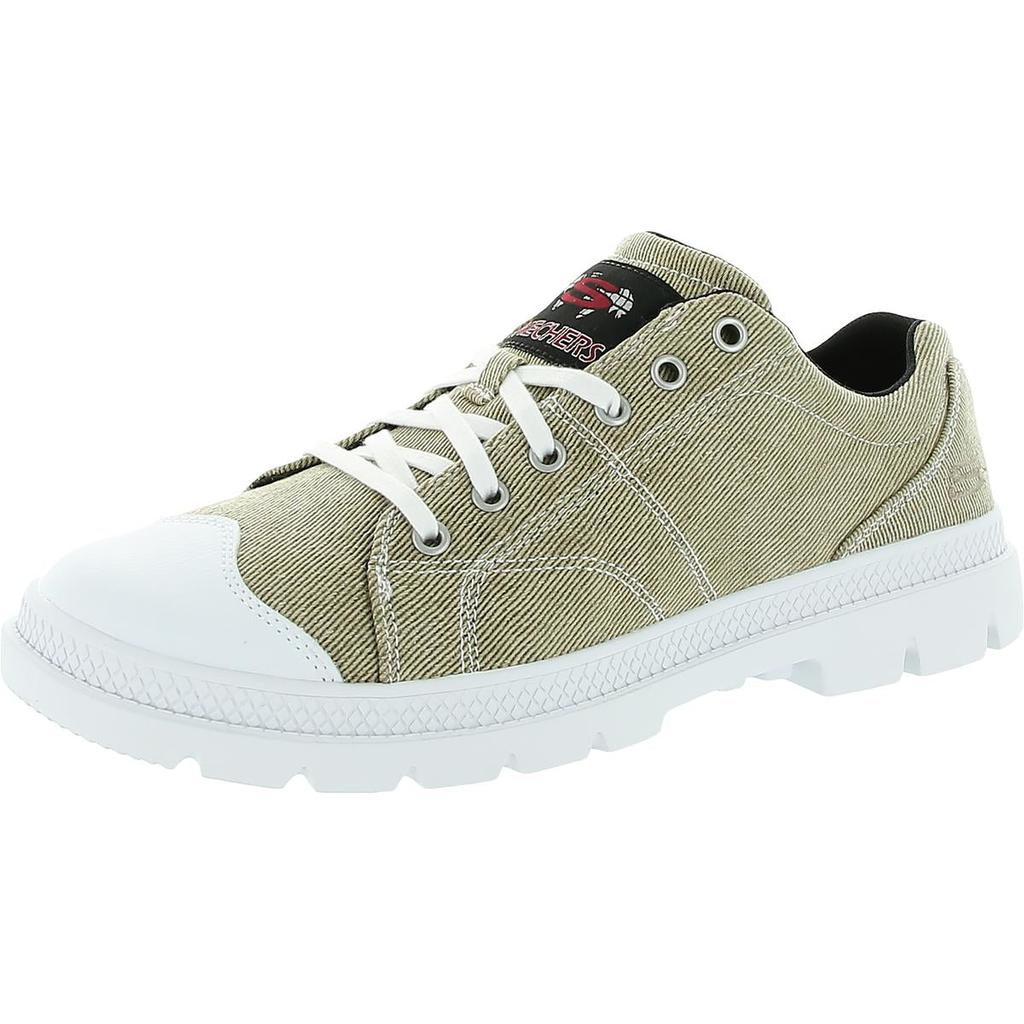 Skechers Mens Roadout-Alero Canvas Relaxed Fit Sneakers商品第3张图片规格展示