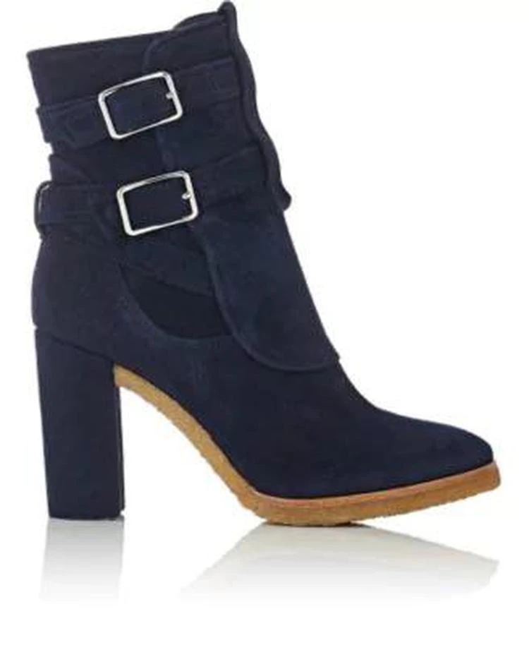 商品Gianvito Rossi|Buckle-Strap Ankle Boots,价格¥3861,第1张图片