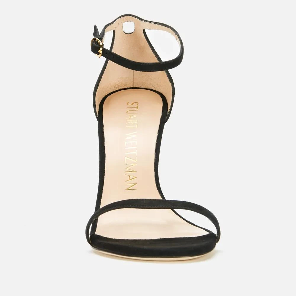 商品Stuart Weitzman|Stuart Weitzman Women's Nudistsong Suede Heeled Sandals,价格¥1442,第2张图片详细描述