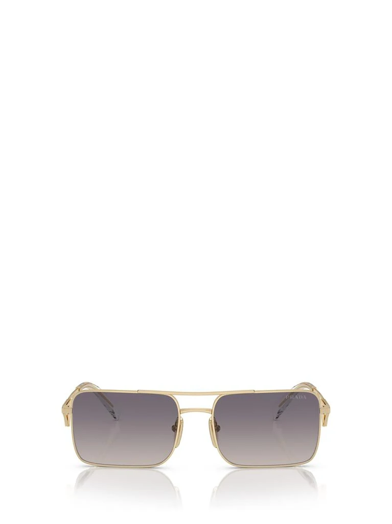 商品Prada|Pr A52s Pale Gold Sunglasses,价格¥3620,第1张图片