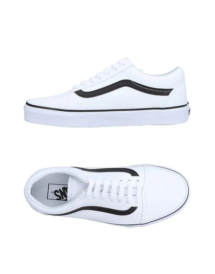 商品Vans|人造皮小白鞋,价格¥242,第1张图片