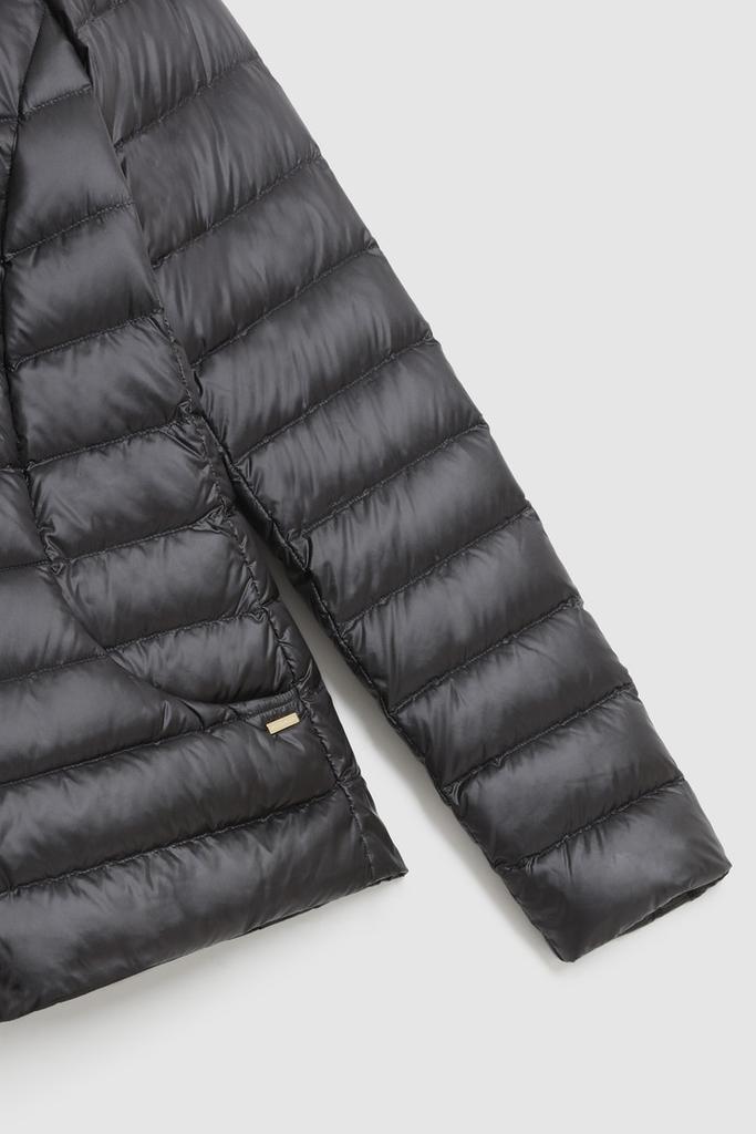 Abbie Quilted Jacket in Satin Nylon商品第8张图片规格展示