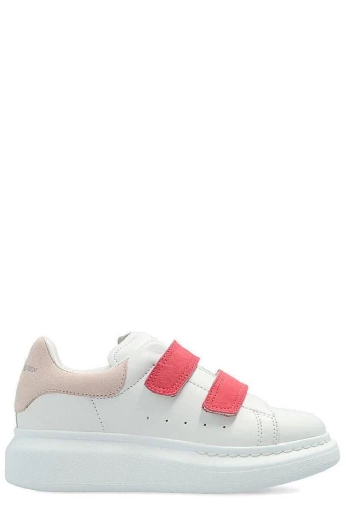 商品Alexander McQueen|Alexander McQueen Kids Round Toe Touch-Strap Sneakers,价格¥1952,第1张图片