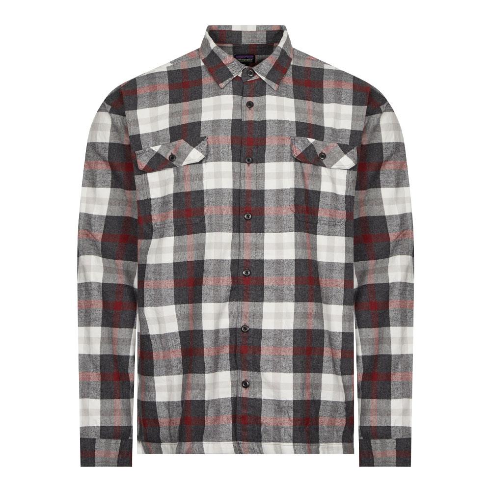 Patagonia Fjord Flannel Shirt - Forage/ Ink Black商品第1张图片规格展示