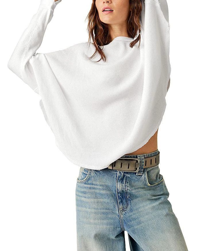 商品Free People|Microphone Drop Thermal Top,价格¥356,第4张图片详细描述