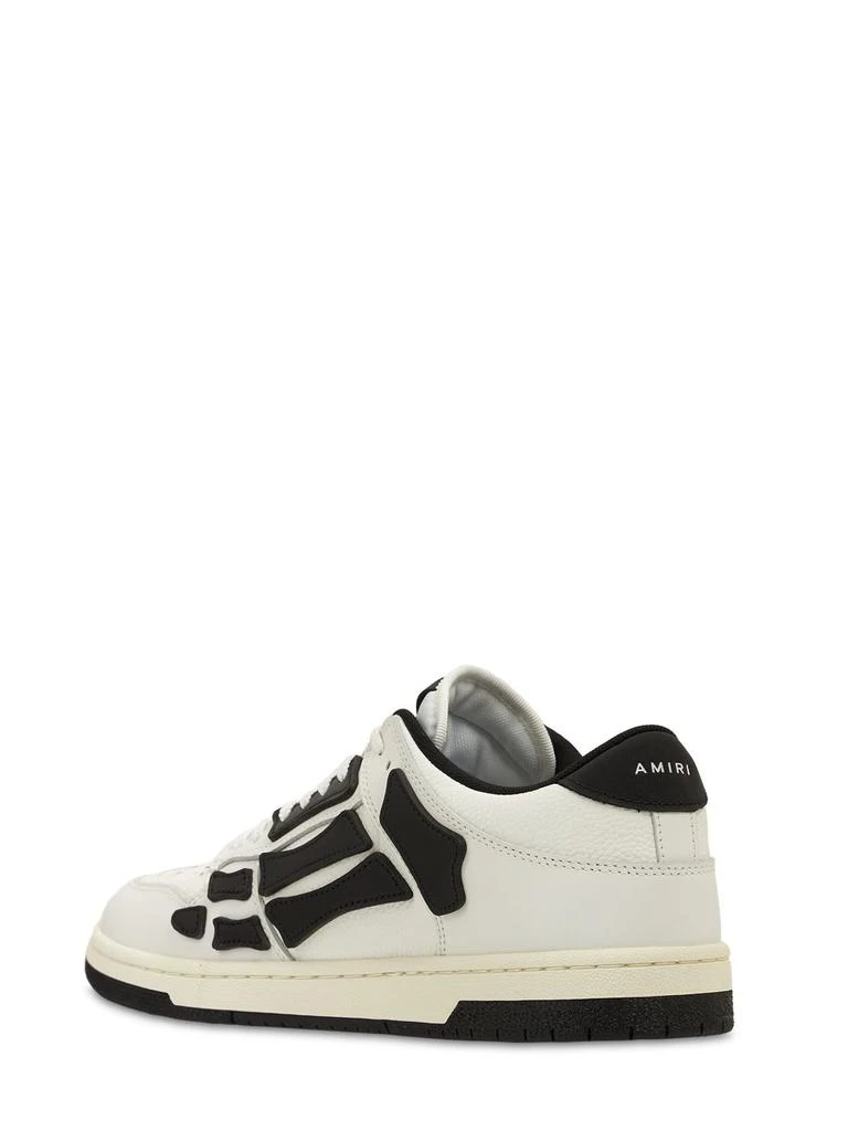 商品AMIRI|Skel Bones Low Top Leather Sneakers,价格¥4513,第3张图片详细描述