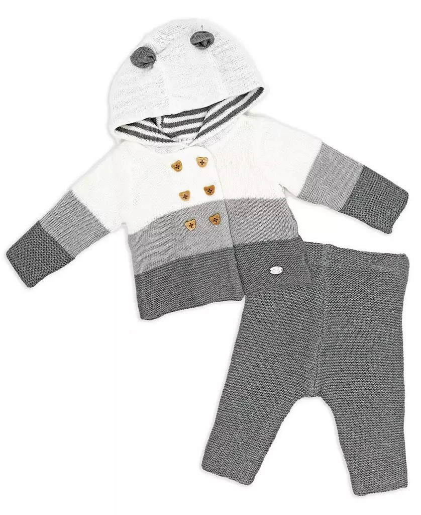 商品Rock-A-Bye Baby Boutique|Baby Boys and Girls Variegated Jacket and Trouser Knitted, 2-Piece Set,价格¥295,第1张图片