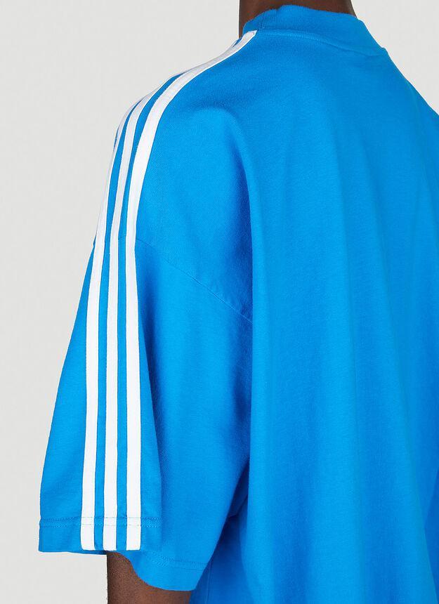 商品Adidas|Logo Print T-Shirt in Blue,价格¥5527,第7张图片详细描述