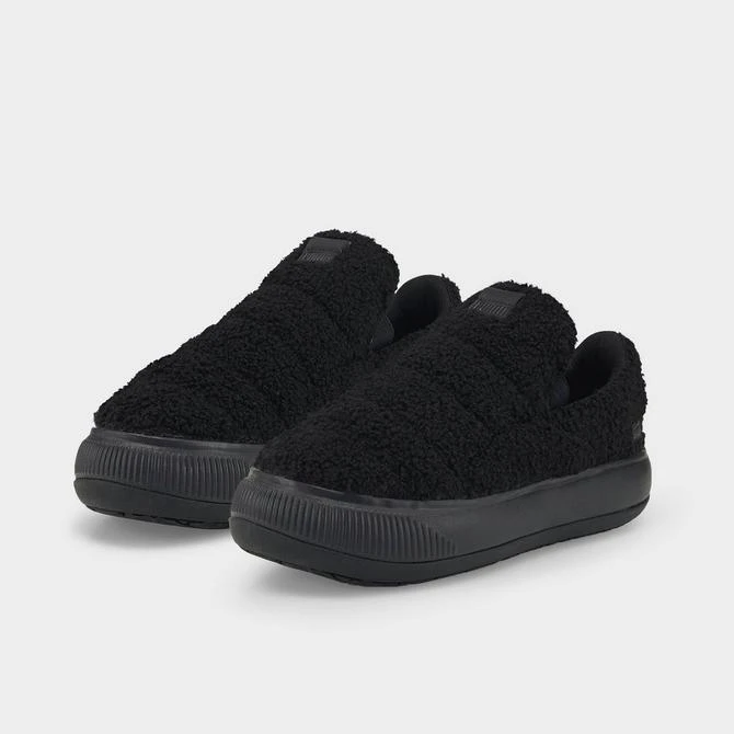 商品Puma|Women's Puma Suede Mayu Slip-On Teddy Casual Shoes,价格¥149,第2张图片详细描述