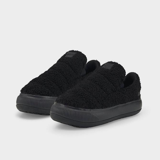 商品Puma|Women's Puma Suede Mayu Slip-On Teddy Casual Shoes,价格¥545,第4张图片详细描述