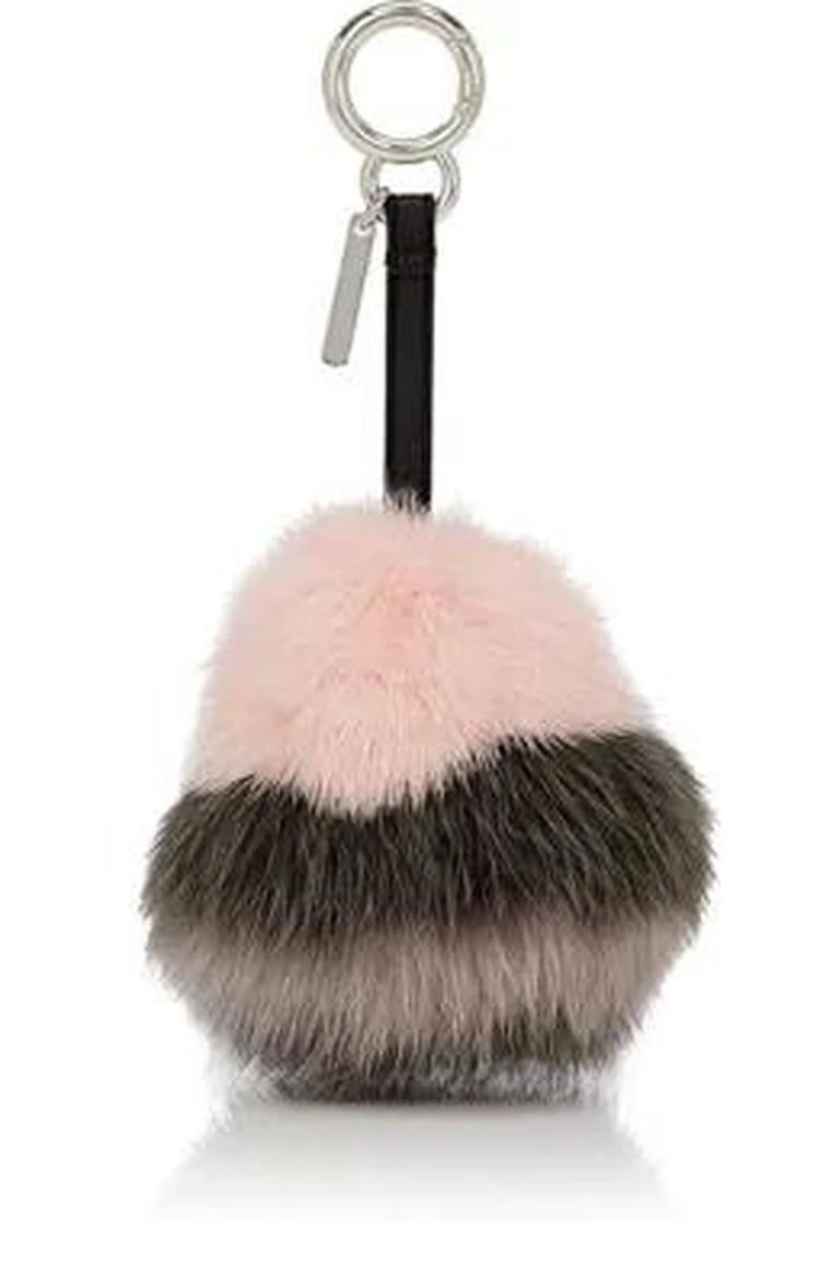 商品Fendi|Mink Fur Buggies Bag Charm,价格¥2522,第2张图片详细描述