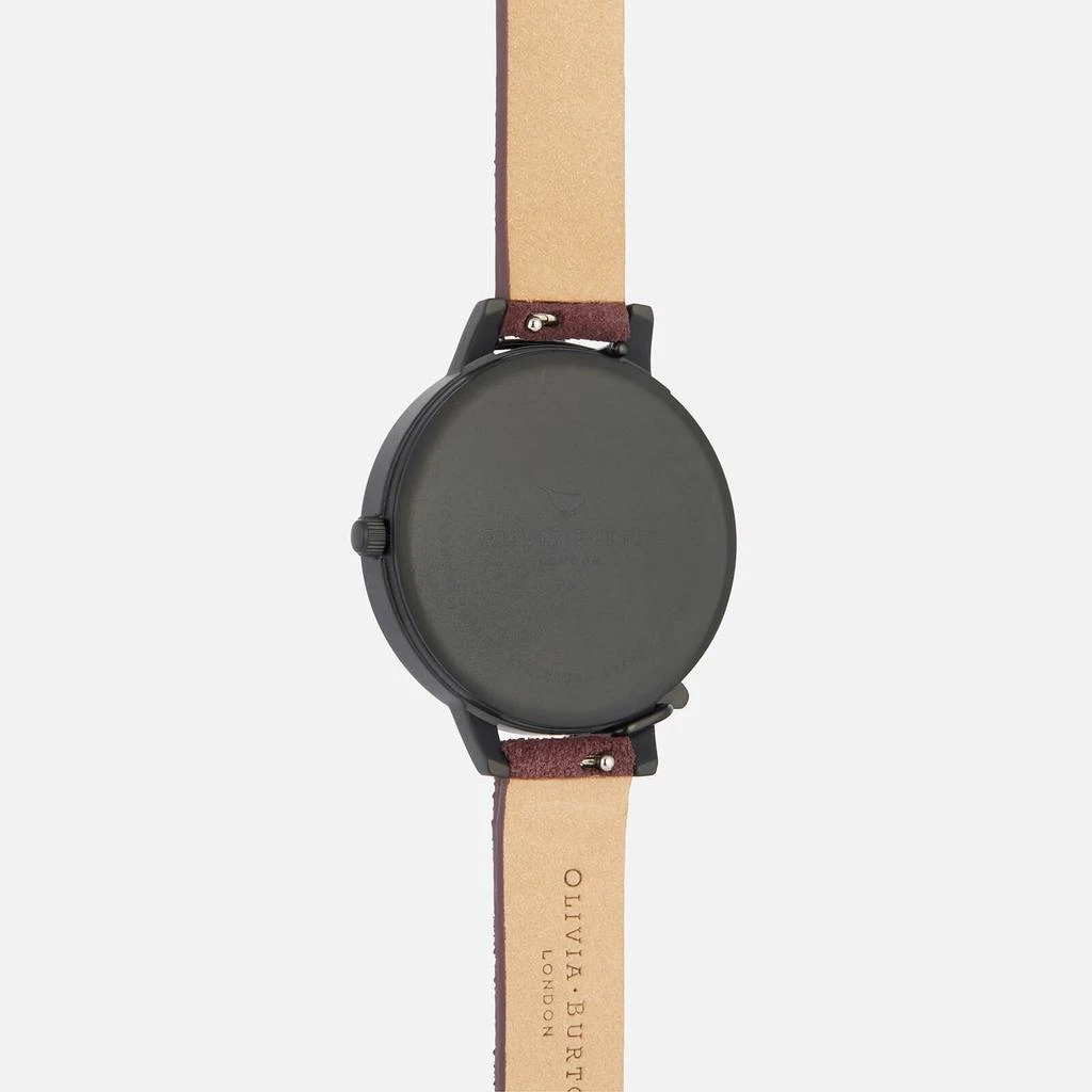 商品Olivia Burton|Olivia Burton Women's After Dark Floral Case Watch - Burgundy/Black,价格¥527,第2张图片详细描述