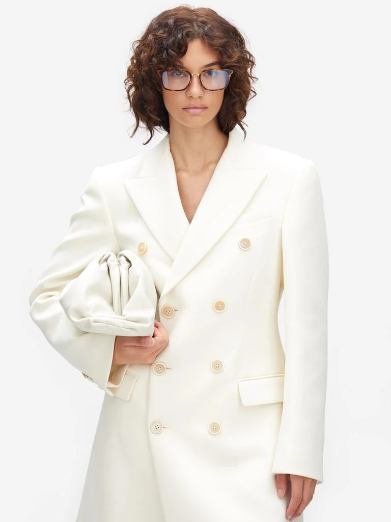 Square acetate and metal glasses 商品