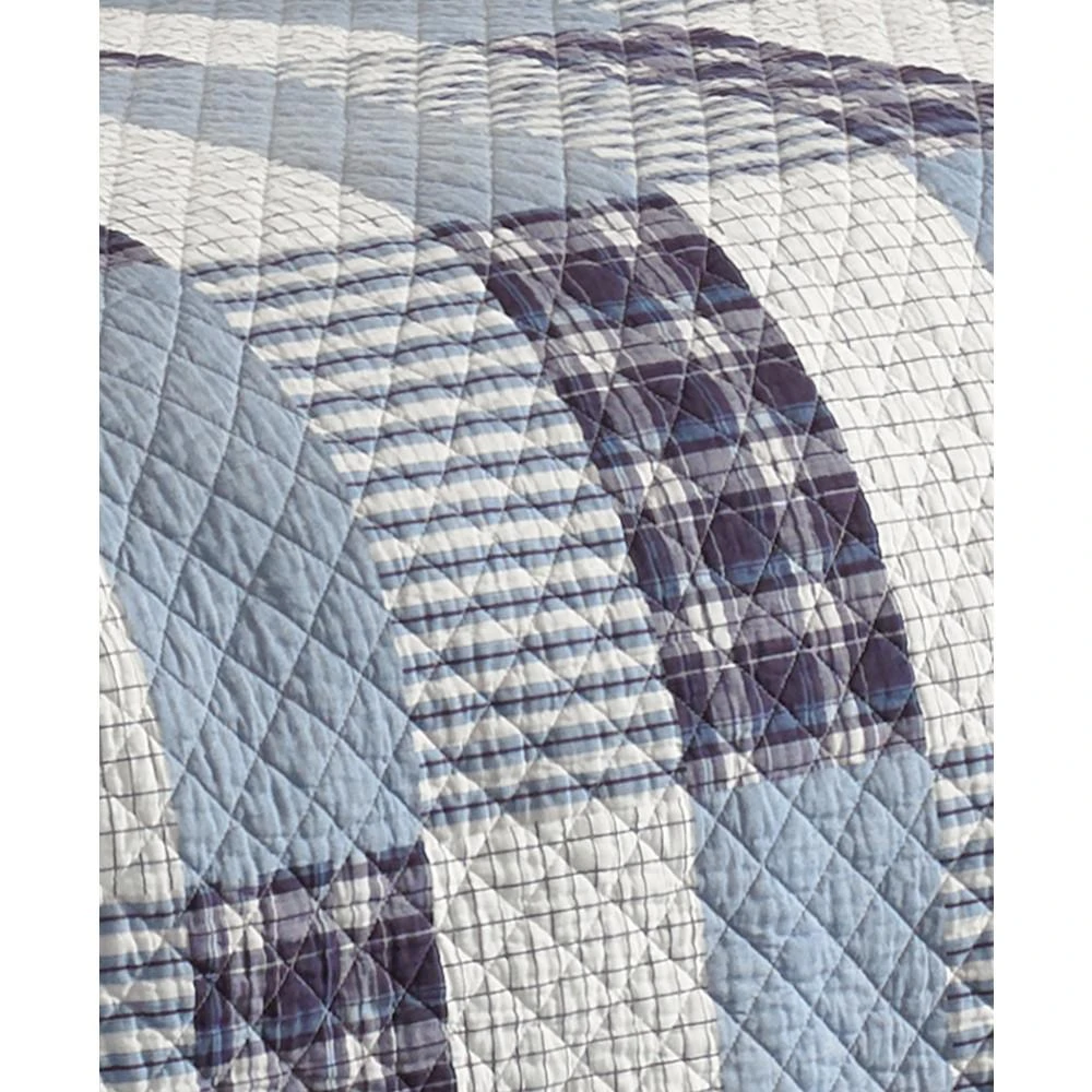 商品Eddie Bauer|Camano Island Plaid Purple Reversible 2-Piece Twin Quilt Set,价格¥1142,第4张图片详细描述