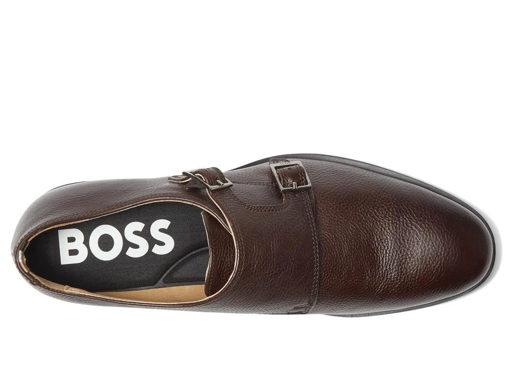 商品Hugo Boss|Colby Leather Double Monk Shoes,价格¥887,第2张图片详细描述