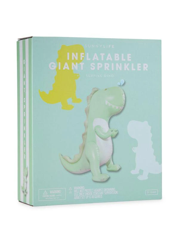 商品Sunnylife|Surfing Dino Inflatable Giant Sprinkler,价格¥300,第1张图片