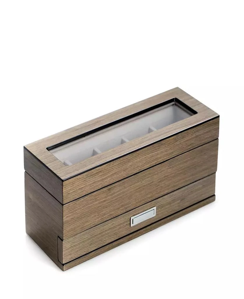 商品Bey-Berk|Gray Wood Watch Box,价格¥1577,第2张图片详细描述