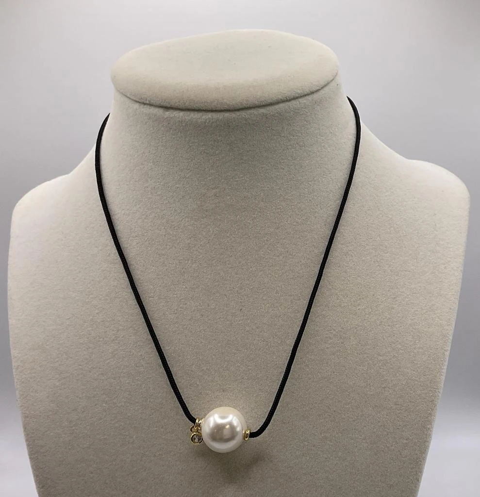 商品AguaSanta|Aguasanta - Women's Adjustable Necklace With Big Pearl,价格¥354,第4张图片详细描述