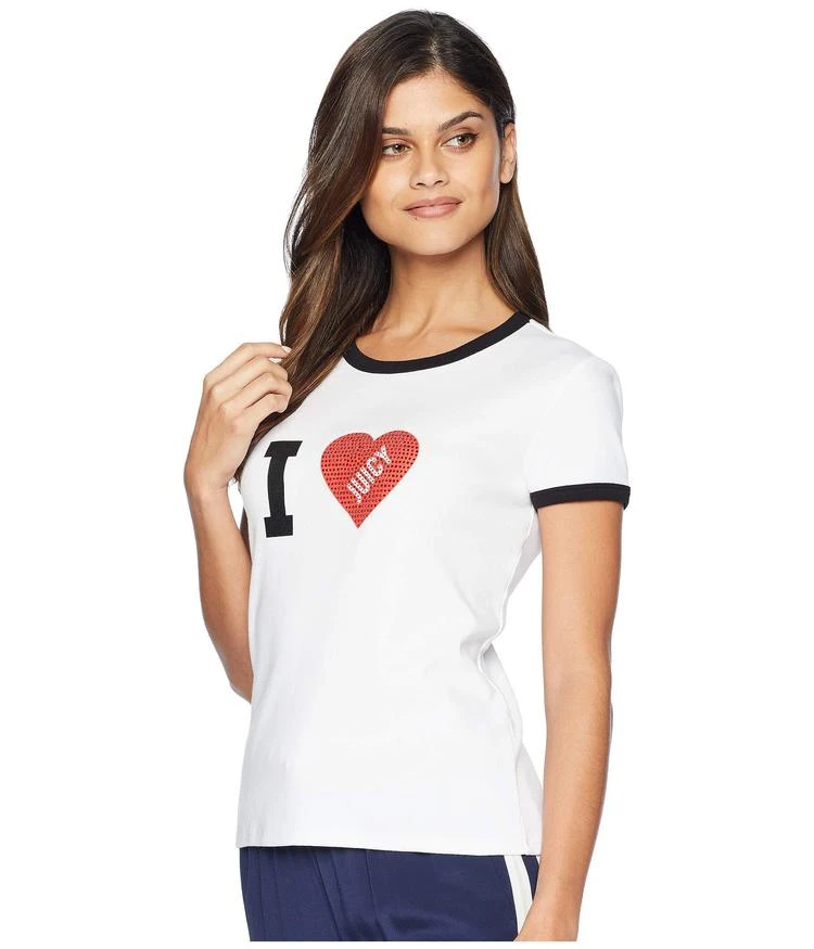 商品Juicy Couture|I Heart Juicy Tee,价格¥171,第2张图片详细描述