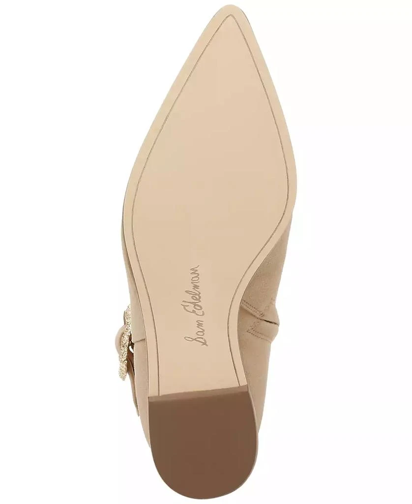 商品Sam Edelman|Women's Weslie Buckled Wedge Booties,价格¥896,第5张图片详细描述