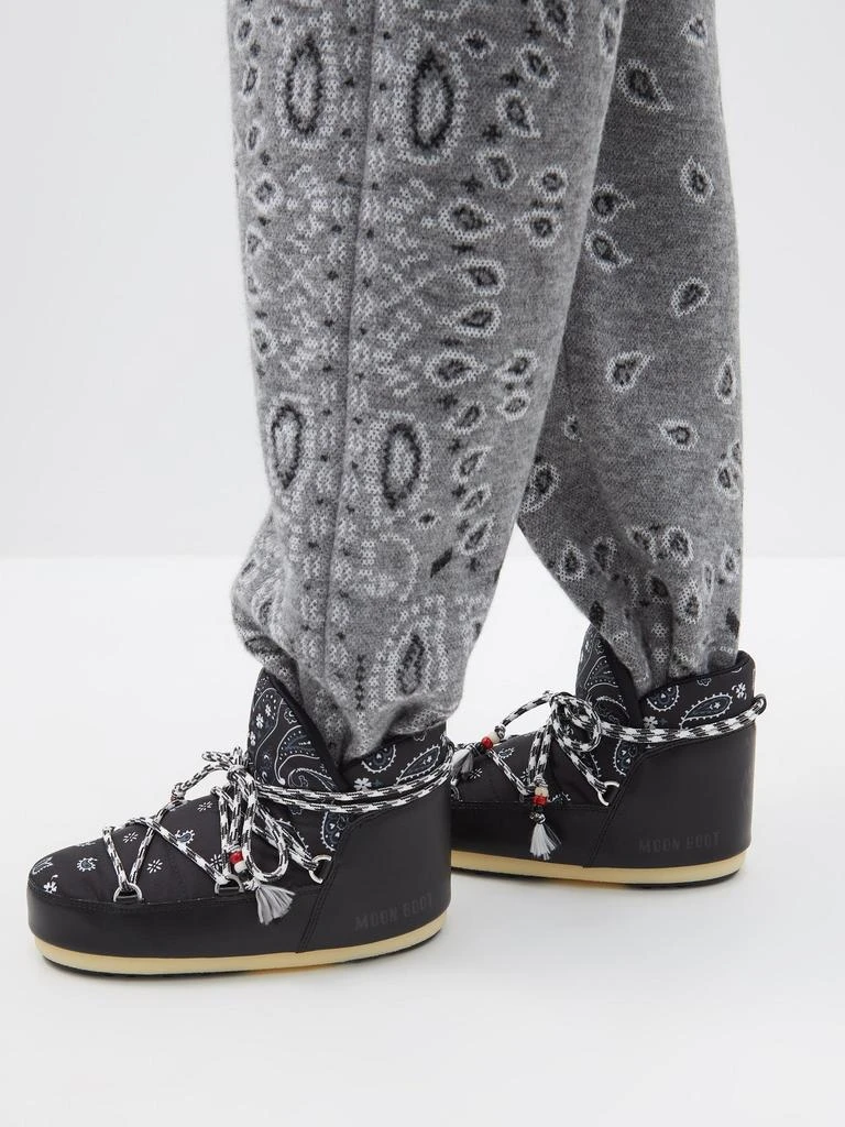商品ALANUI|X Moonboot bandana-print nylon boots,价格¥1662,第3张图片详细描述