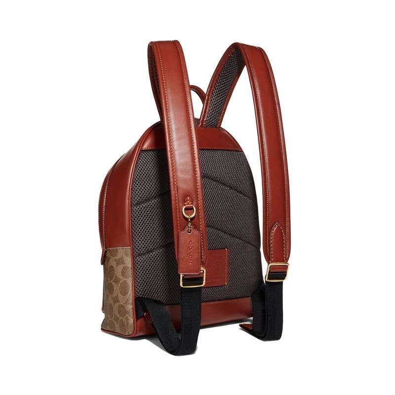 商品Coach|COACH 女士拼色双肩包 C8847B4NQ4,价格¥3981,第2张图片详细描述