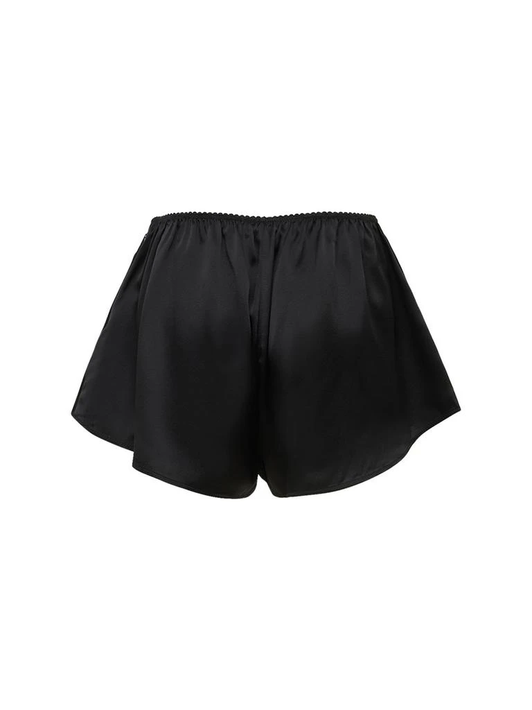 商品Alexander Wang|Tap Silk Satin Shorts,价格¥752,第5张图片详细描述
