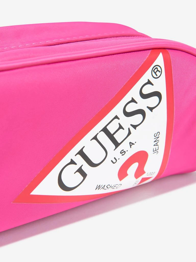 商品GUESS|Guess Girls Logo Pencil Case in Pink,价格¥140,第3张图片详细描述