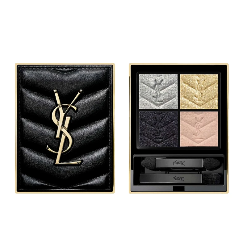 商品Yves Saint Laurent|YSL圣罗兰 皮革四色眼影盘4g 哑光锻光 眼部修饰,价格¥386,第1张图片