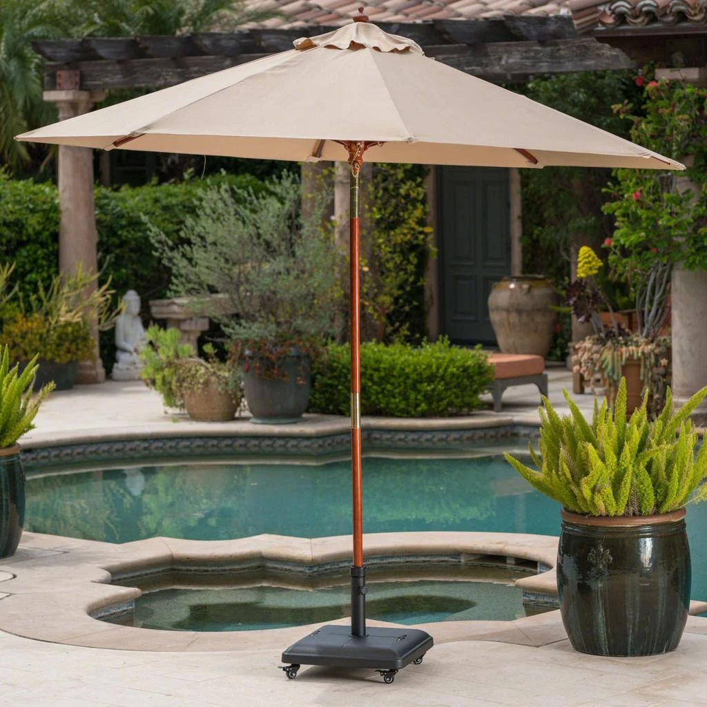 商品Streamdale Furniture|Streamdale Stylish and Sturdy Outdoor Umbrella Base with Stable Support,价格¥2643,第2张图片详细描述