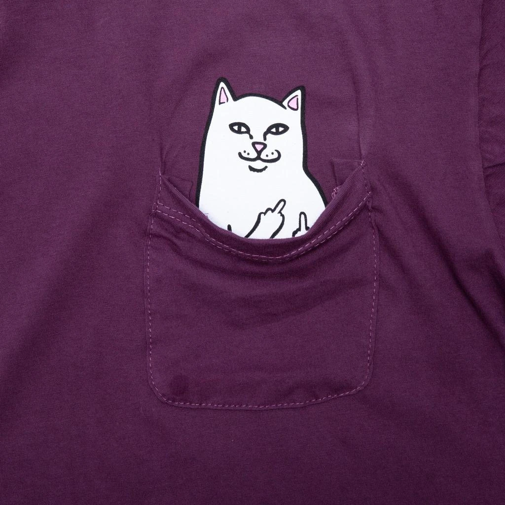 商品RIPNDIP|Lord Nermal Pocket Tee (Mist Grape),价格¥153,第2张图片详细描述