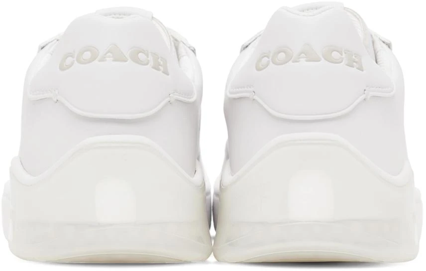 商品Coach|White Citysole Court Sneakers,价格¥541,第2张图片详细描述