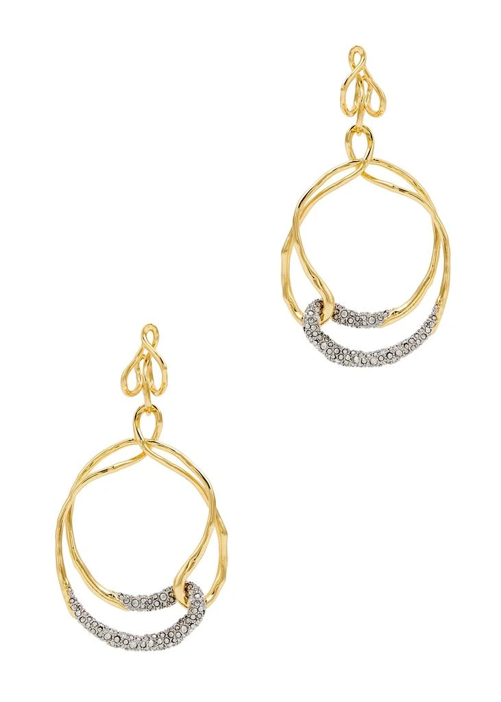 商品Alexis Bittar|Solanales embellished 14kt gold-plated earrings,价格¥3165,第1张图片
