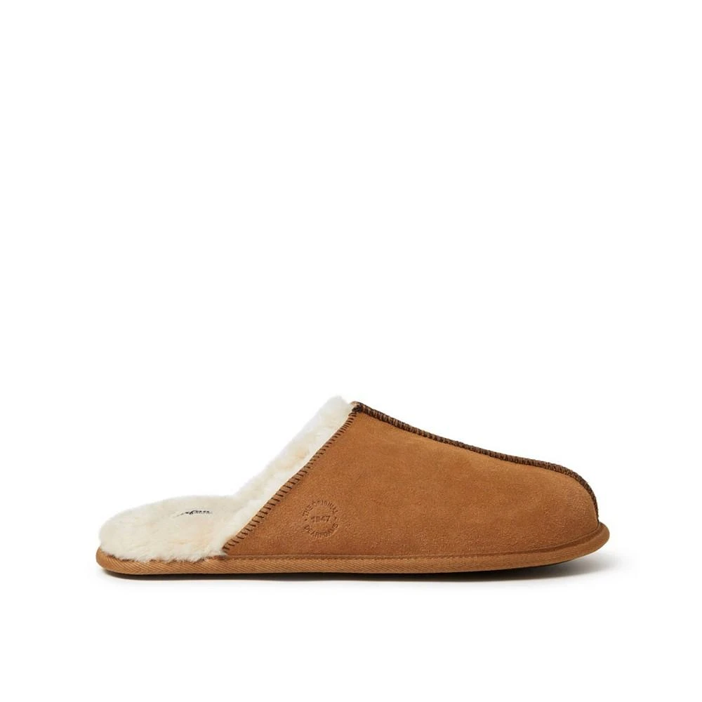 商品Dear Foams|Men's Bradford Genuine Suede Closed Toe Scuff Slippers,价格¥368,第2张图片详细描述