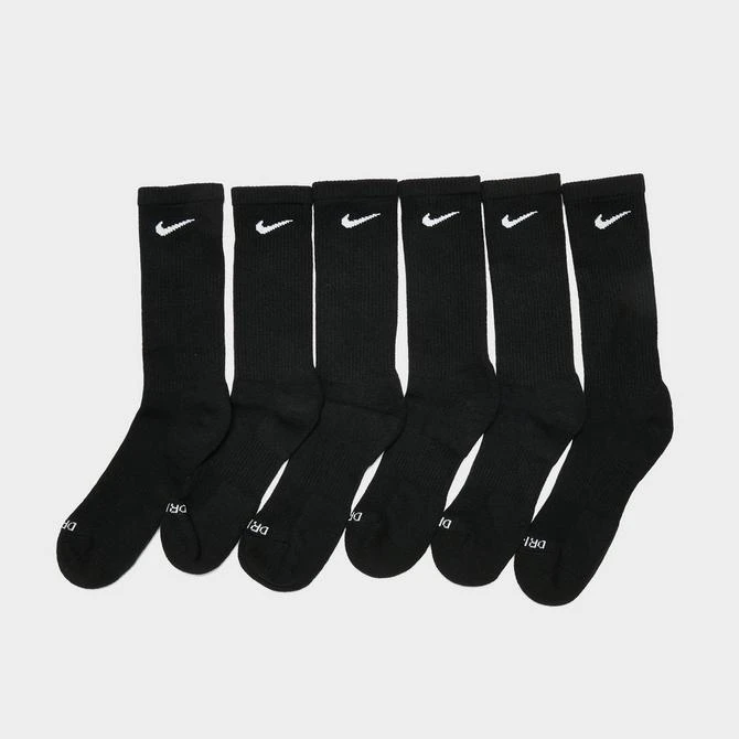 商品NIKE|Nike Everyday Plus Cushioned Crew Training Socks (6-Pack),价格¥208,第2张图片详细描述