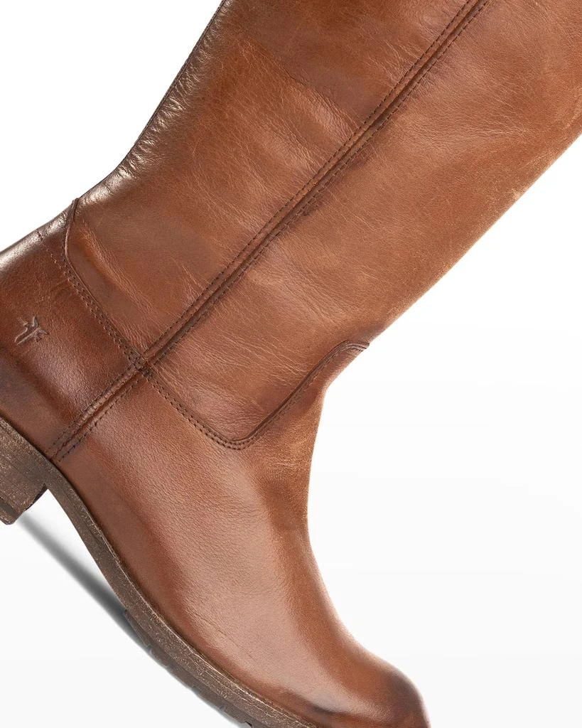 商品Frye|Melissa Button Lug-Sole Tall Riding Boots,价格¥3159,第3张图片详细描述