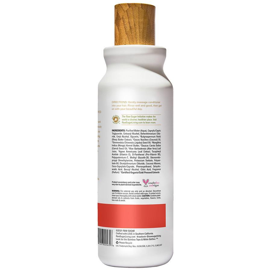 商品Raw Sugar|The Bounce Back Conditioner Mango Butter + Agave + Carrot Oil,价格¥74,第4张图片详细描述