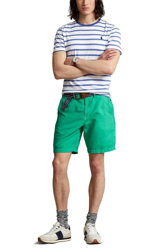 商品Ralph Lauren|Classic Fit Maritime Linen & Cotton Shorts,价格¥244,第5张图片详细描述